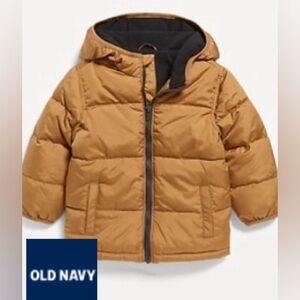 Old Navy - Frost-free Water Resistant Unisex Zip Puffer Jacket